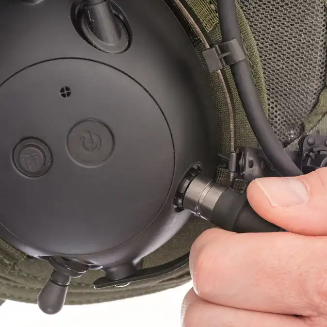 Ra4000 High Noise Tactical Headset Detachable Downleads